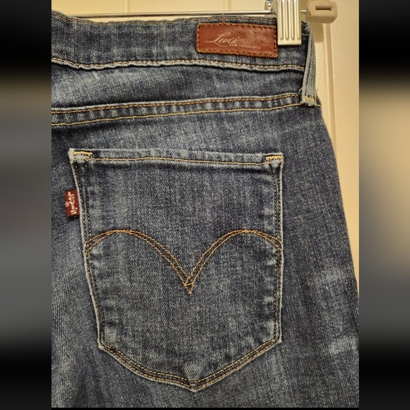 Levis Jeans 28x32 Blue Skinny - Picture 8 of 15